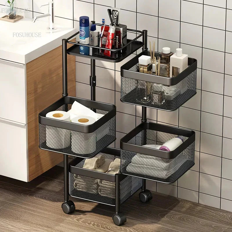 Premium Square Metal Trolley
