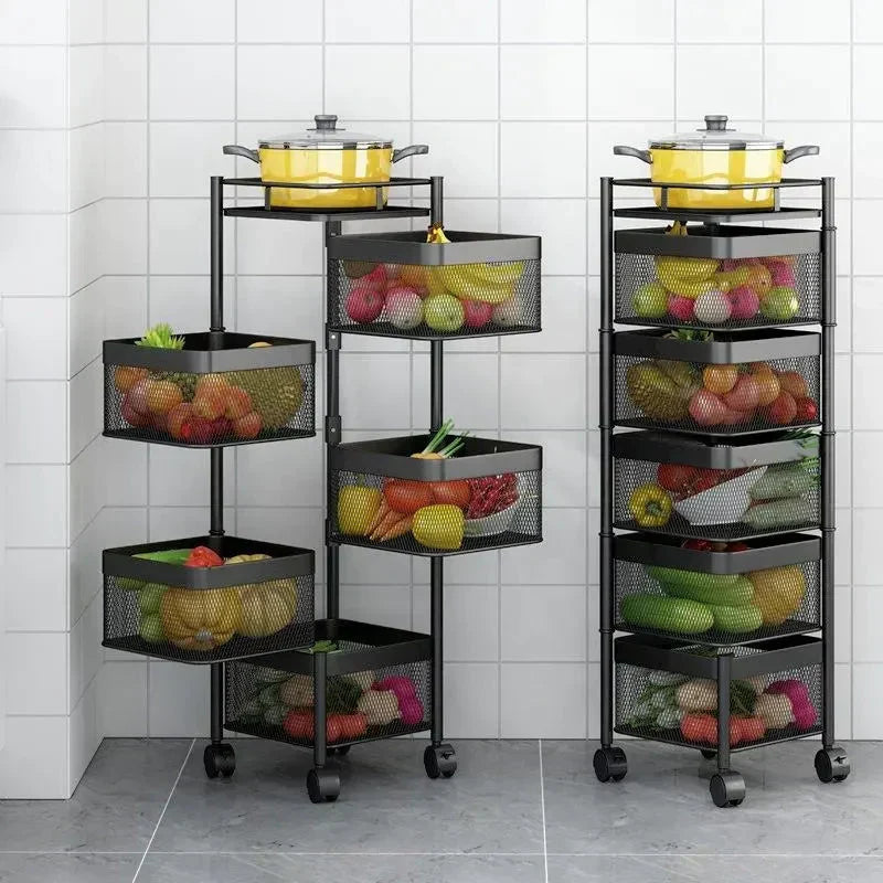 Premium Square Metal Trolley