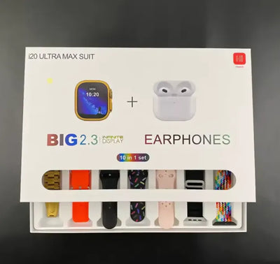 i20 Ultra Smart Watch (COMBO)