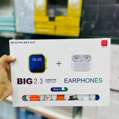 i20 Ultra Smart Watch (COMBO)
