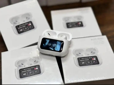 Airpods with Touch Screen A9 Pro High Quality Sound & ANC Noise Reduction