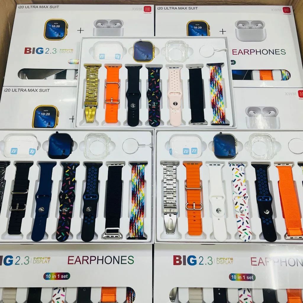 i20 Ultra Smart Watch (COMBO)
