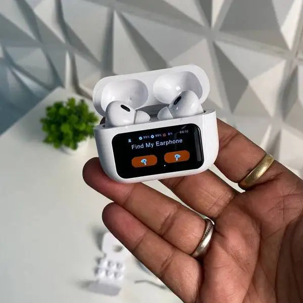 Airpods with Touch Screen A9 Pro High Quality Sound & ANC Noise Reduction